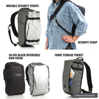 Tenba Fotorucksack Solstice v2 Sling Bag 12L grau