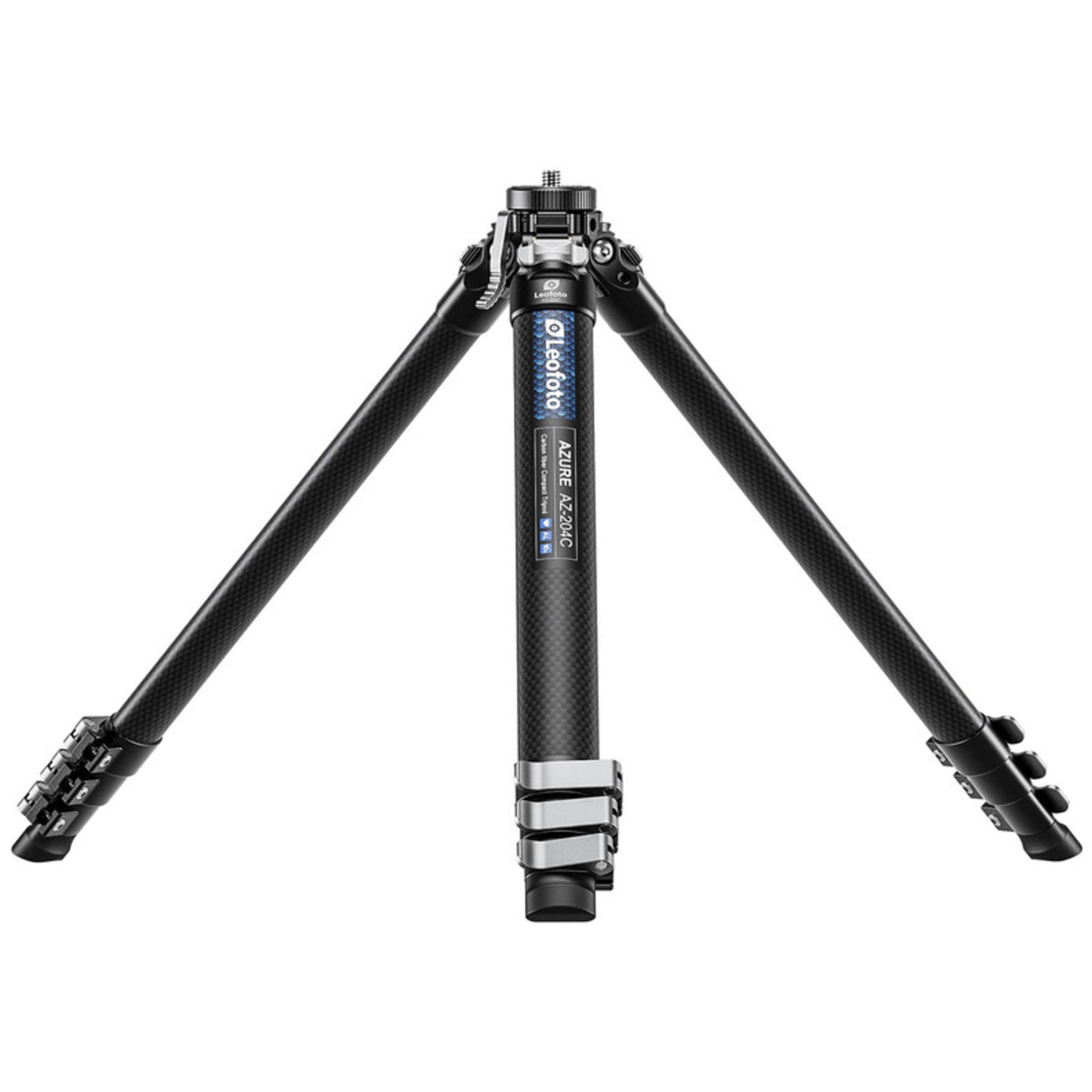 Leofoto Carbon-Dreibeinstativ Azure AZ-204C mit Kugelkopf LH-25R 