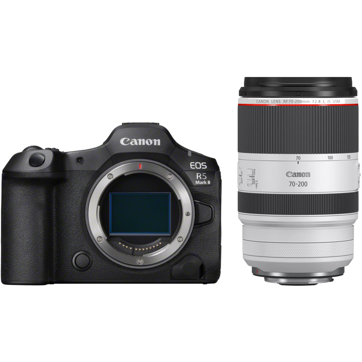 Canon EOS R5 Mark II mit RF 70-200mm F2.8L IS USM
