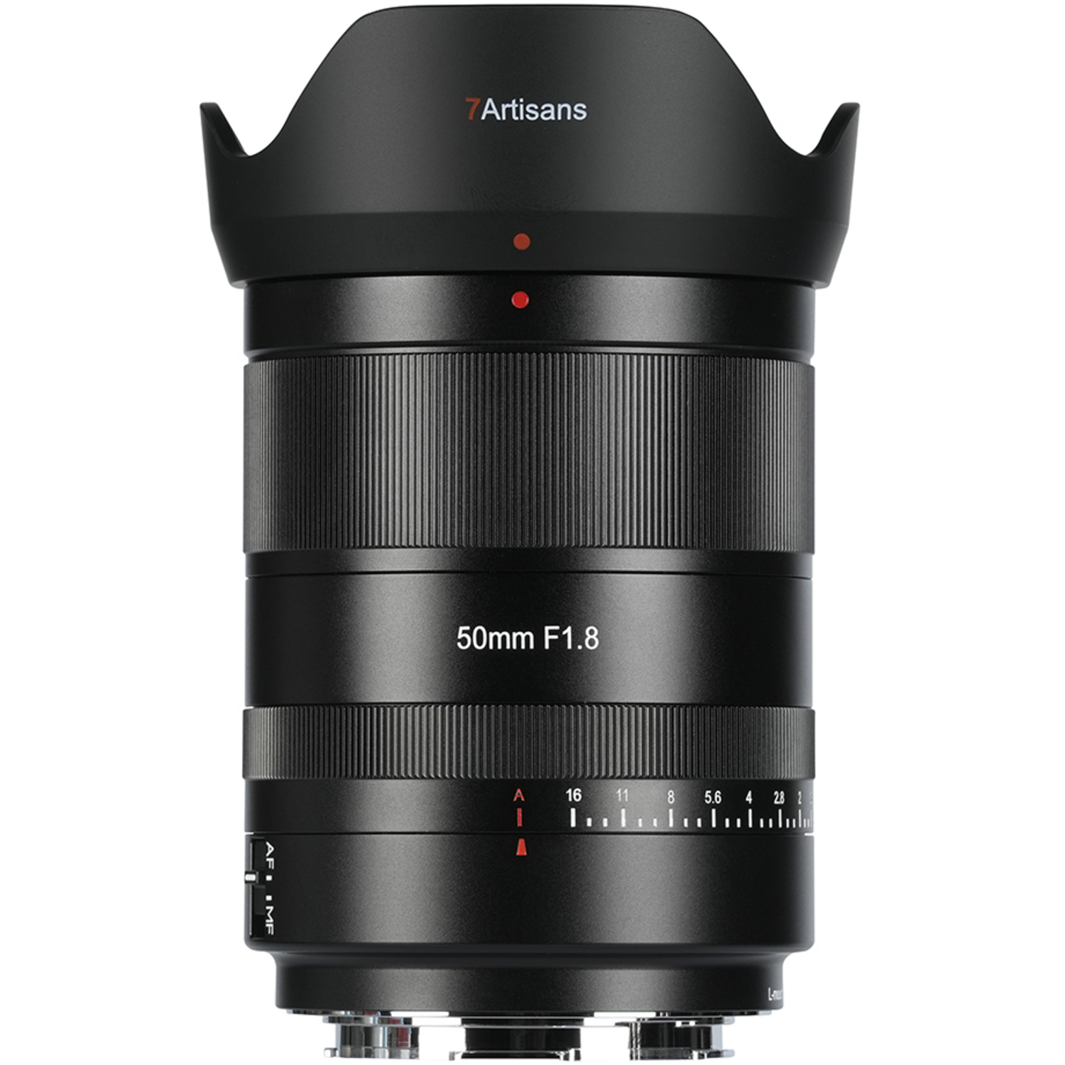 7Artisans AF 50mm F1.8 FF für L-Mount schwarz