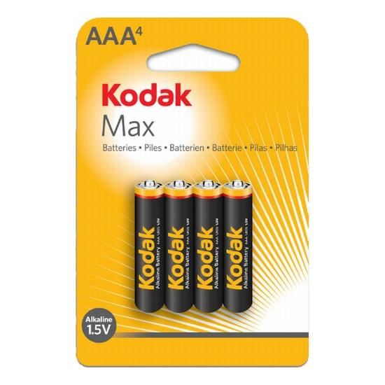 Kodak Batterie Max AAA Alkaline 1,5V 4er Pack