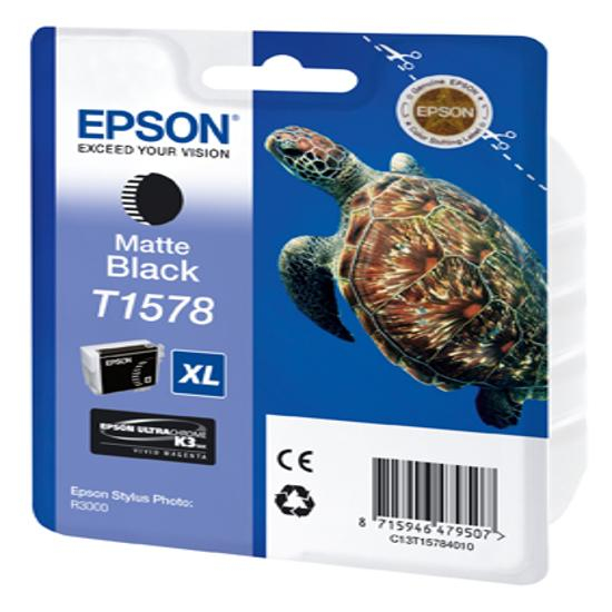 Epson Tinte schwarz matte f. R3000