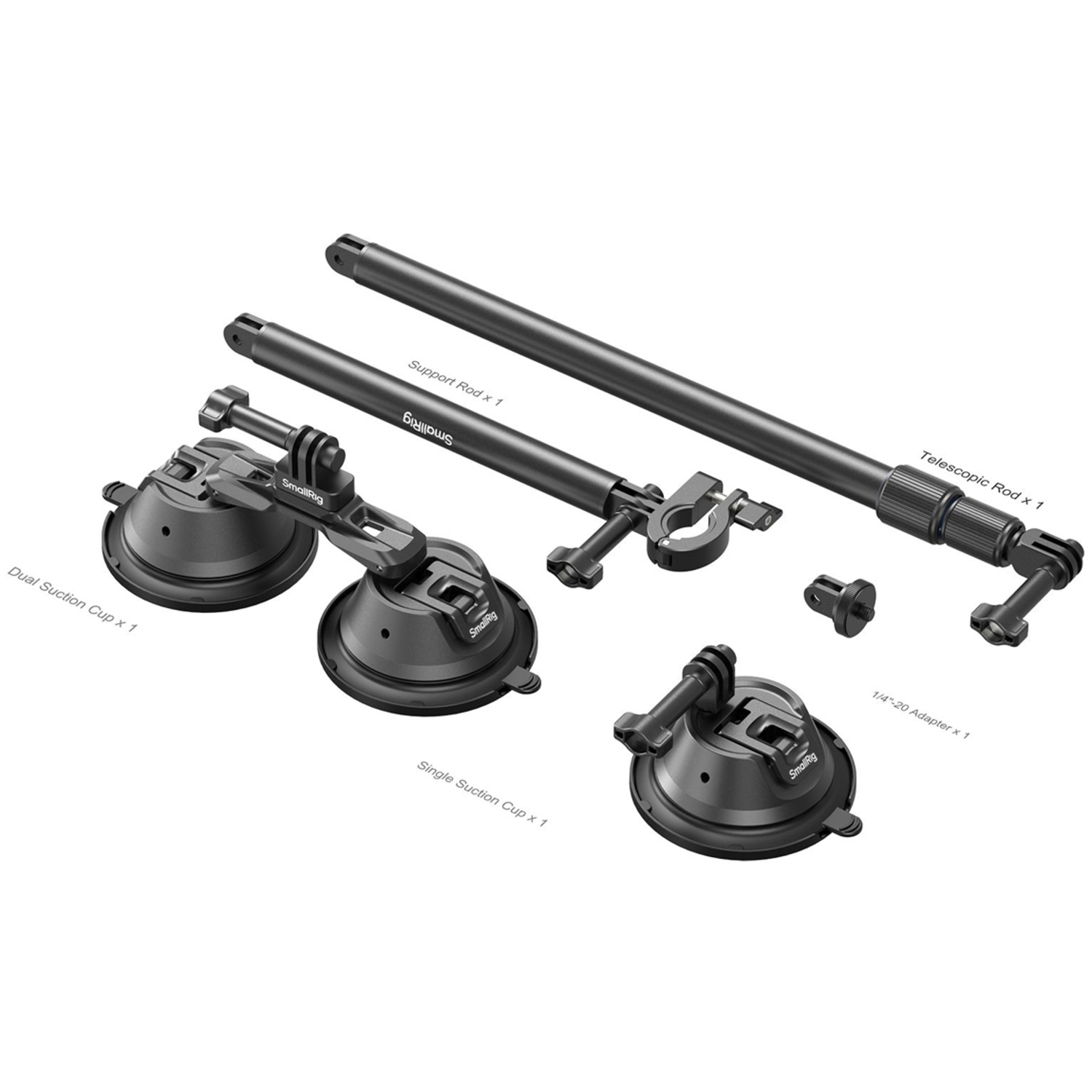 SmallRig Kamera-Saugnapf-Autohalterungsset 4380