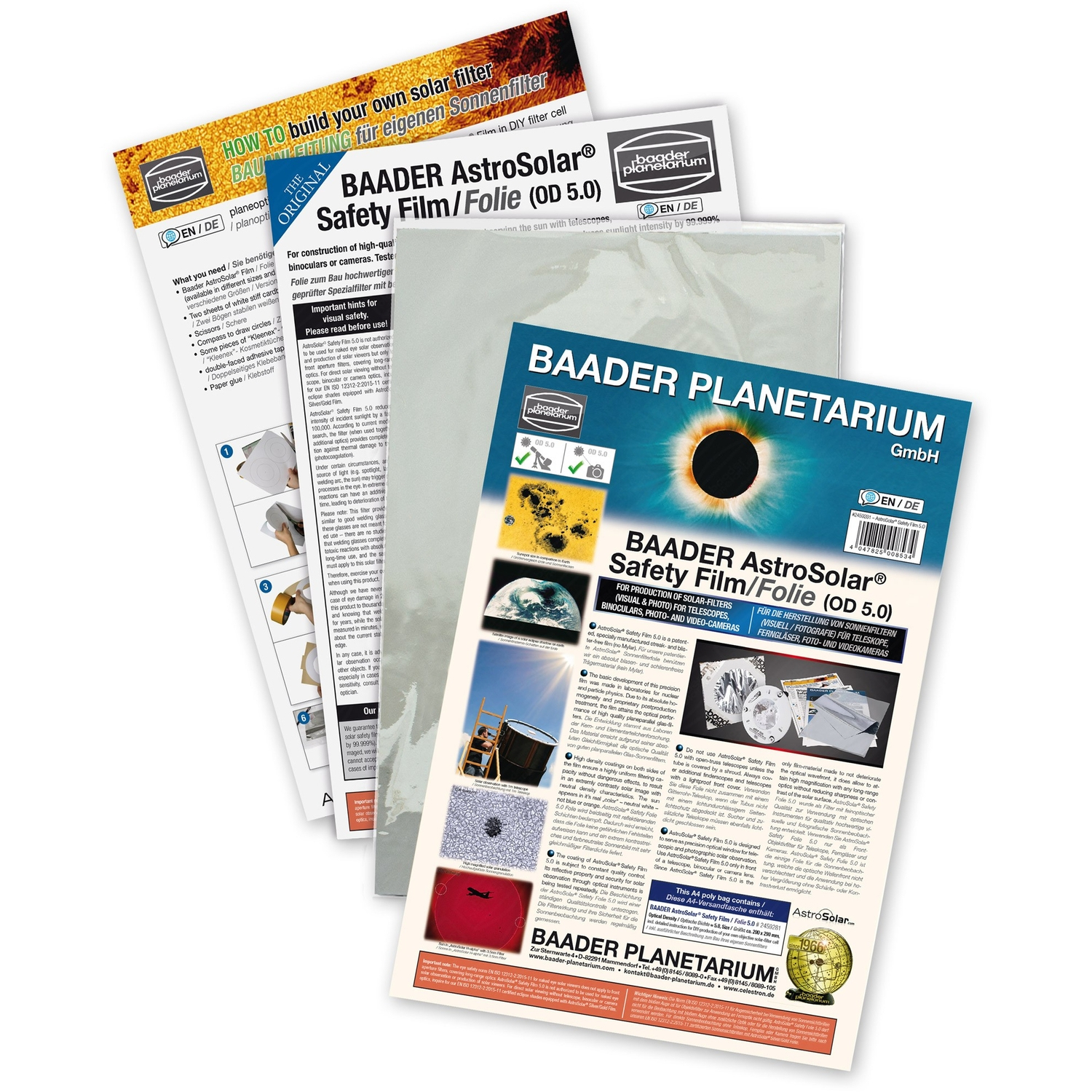 Baader AstroSolar® Safety Folie 5.0 20x29cm