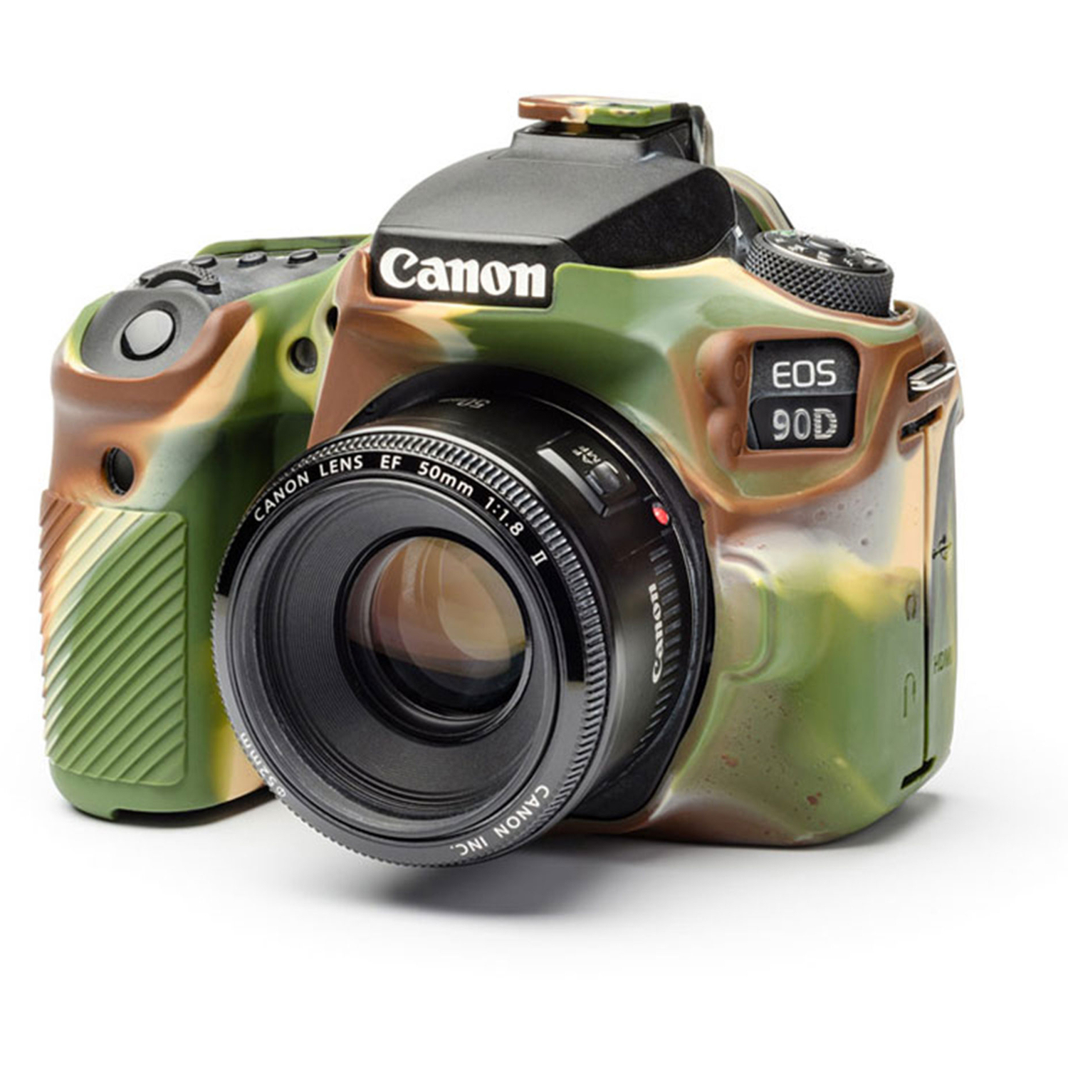 easyCover Schutzhülle Canon 90D Camouflage