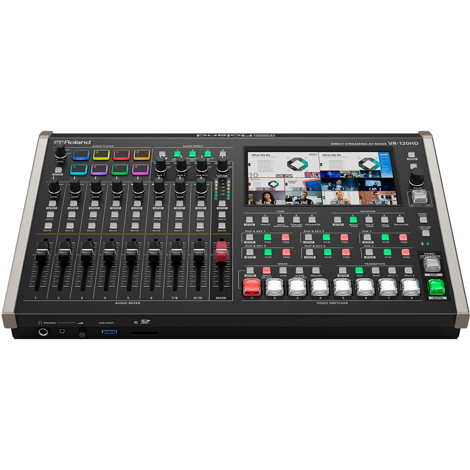 Roland VR-120HD direct Streaming AV Mixer