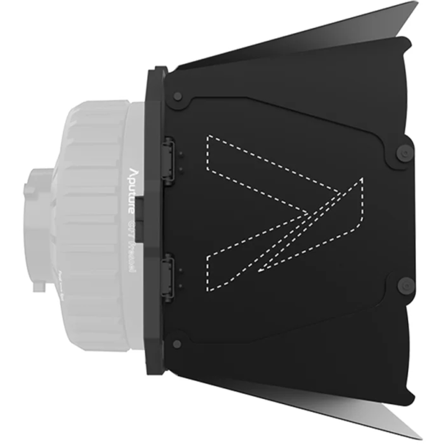 Aputure Fresnel und Barn Doors Kit CF7 für Strom 400x