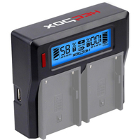 HEDBOX RP-DC50 Duales Batterieladegerät