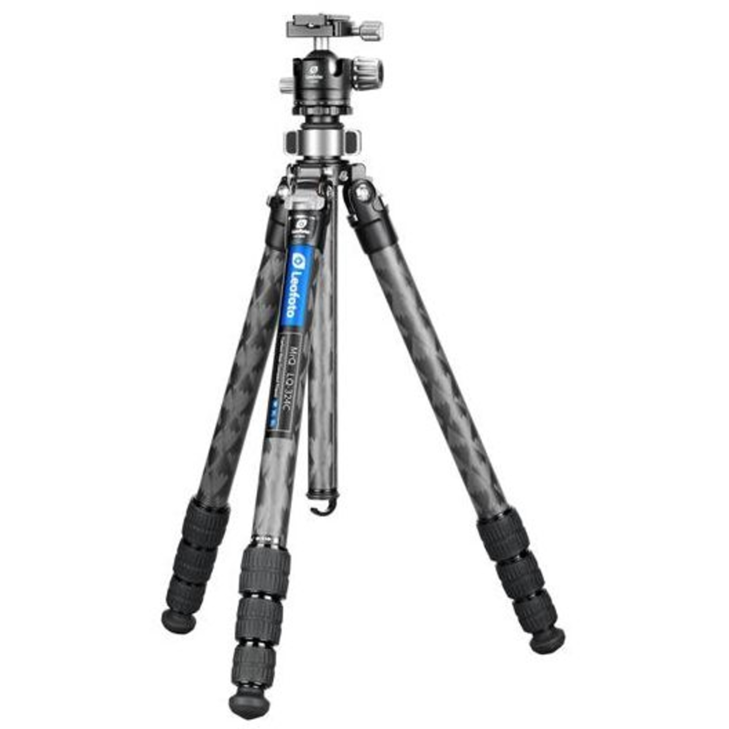 Leofoto Carbon-Dreibeinstativ LQ-324C+LH-40