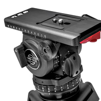 Sachtler SAC1867S2 System Video 18 Kohlefaser mit Stativkopf, SpeedLock Heavy-Duty Tripod, Mid-Level Spreader und Tasche