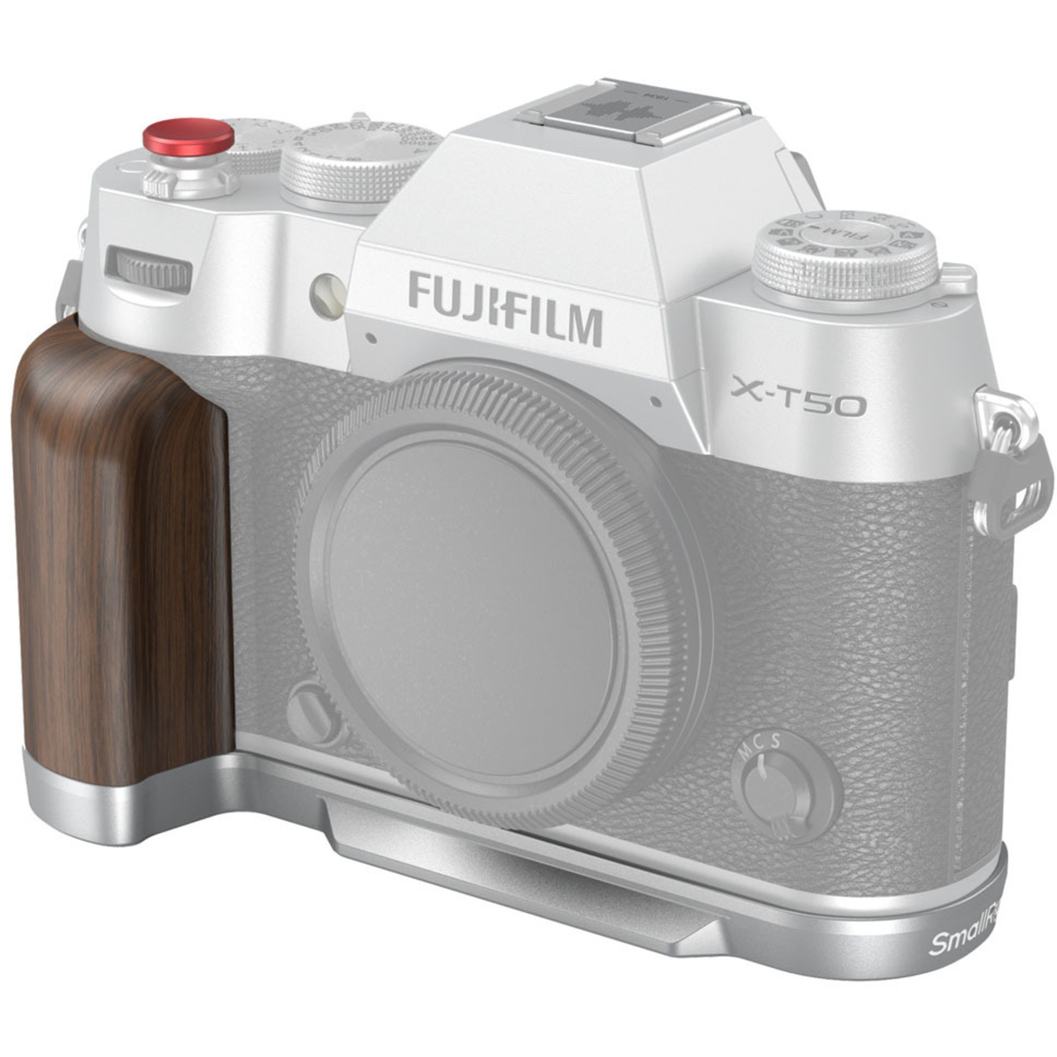 SmallRig Wooden L-Shape Handle 4735 silber für Fujifilm X-T50