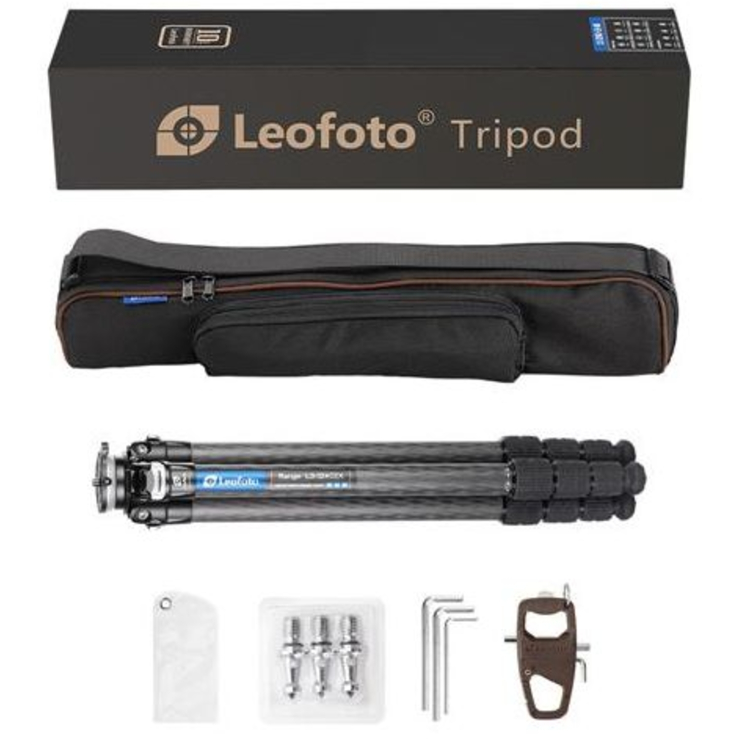 Leofoto Carbon-Dreibeinstativ LS-324CEX