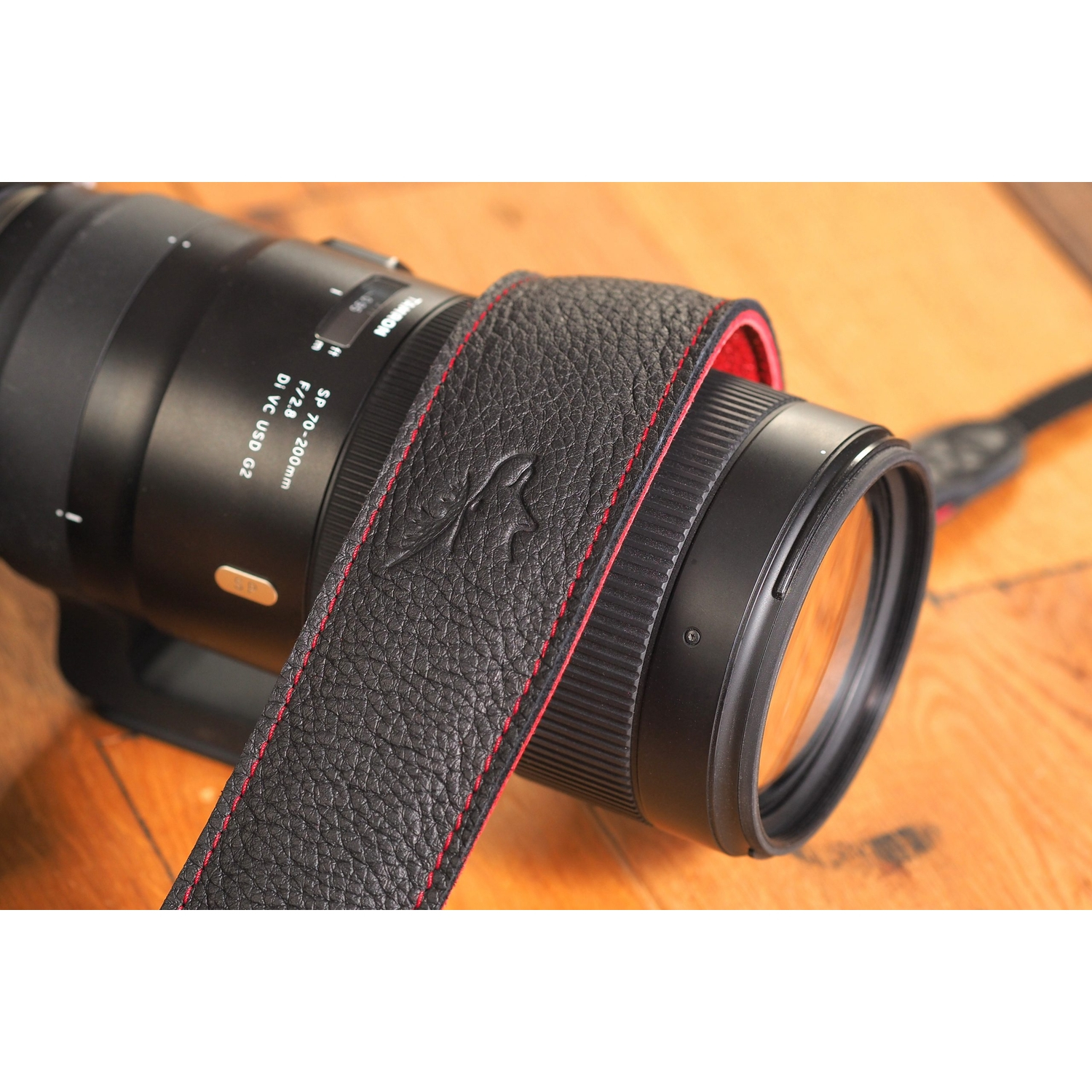 EDDYCAM Kameragurt 50mm schwarz-rot