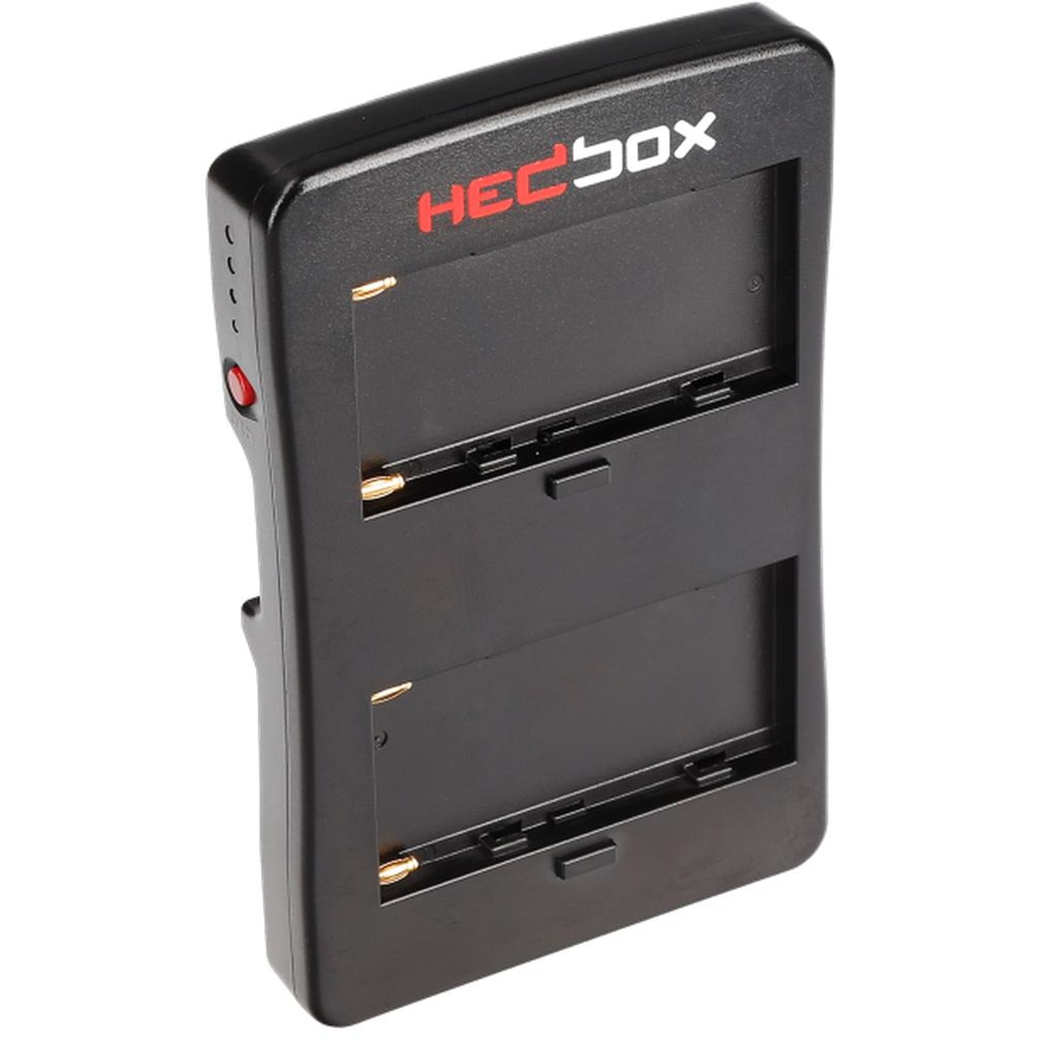 HEDBOX HBP-NPF V-Lock-Batterie-Adapterplatte mit 2x Sony NP-F für 14,4V V-Lock-Batterie