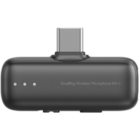 SmallRig Drahtloses Mikrofon S70 mit Multi-Device-Kompatibilität schwarz