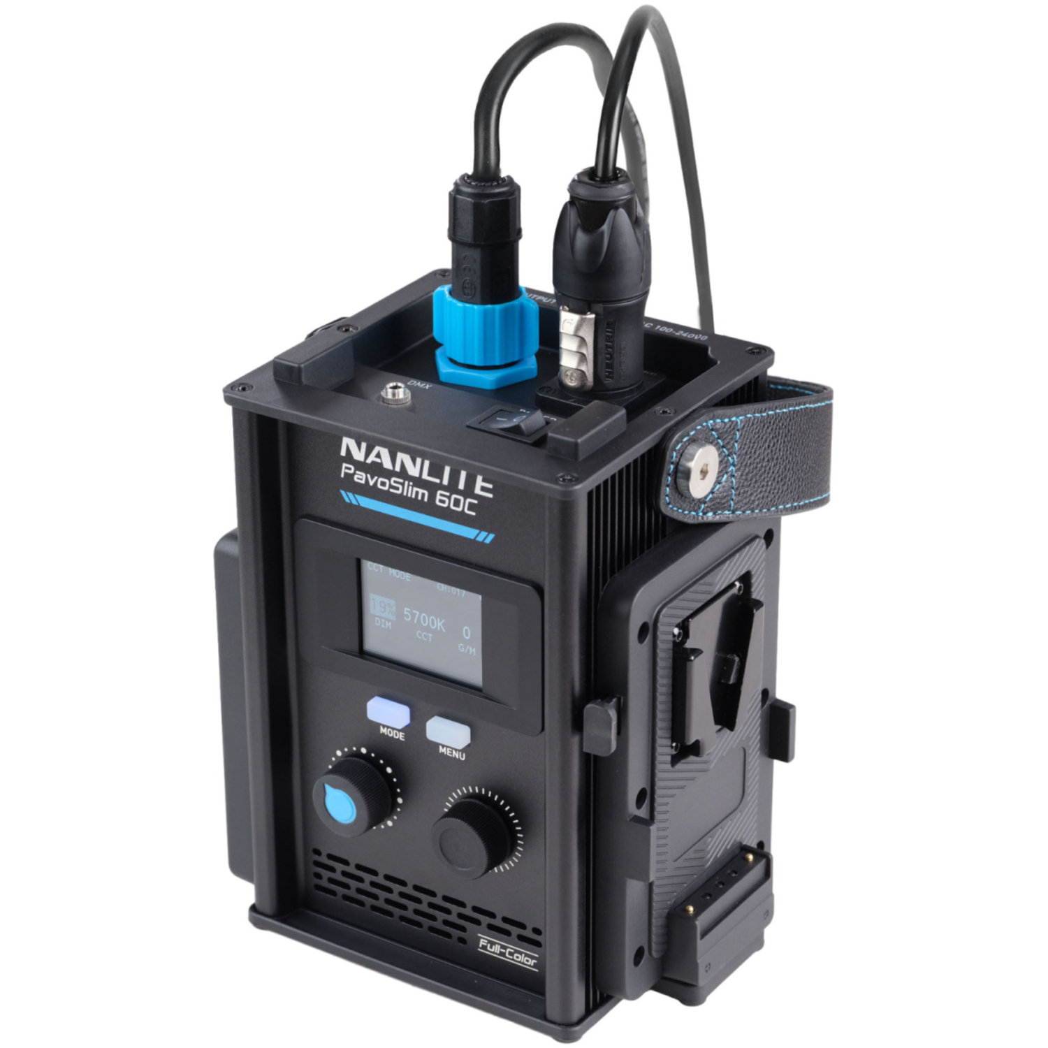 Nanlite Multifunktions-Flächenleuchte PavoSlim 60C Full-Color