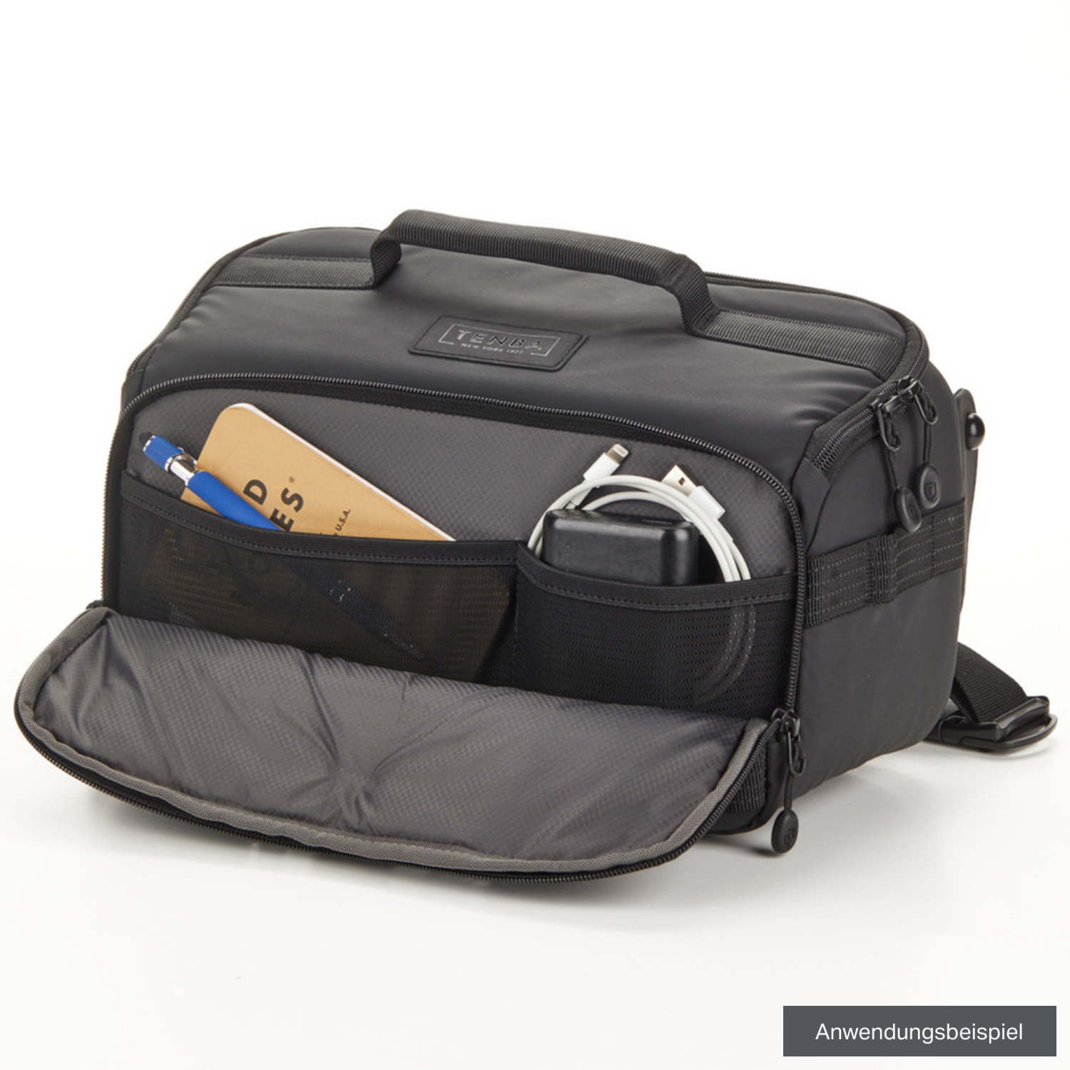 Tenba Axis v2 6L Sling Bag, Schwarz