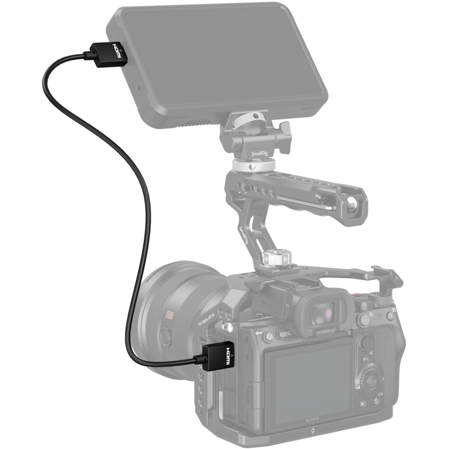 SmallRig Ultra Slim 4K HDMI 2.0 Kabel 35cm