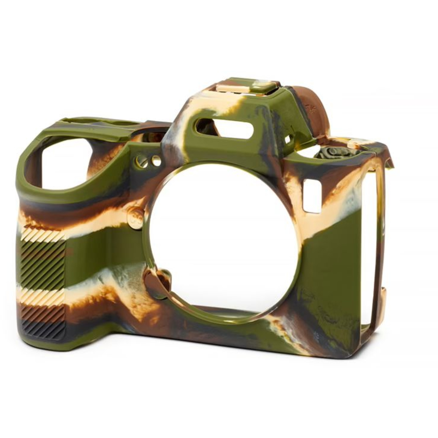 easyCover Silikon-Schutzhülle für Sony A9 III Camouflage