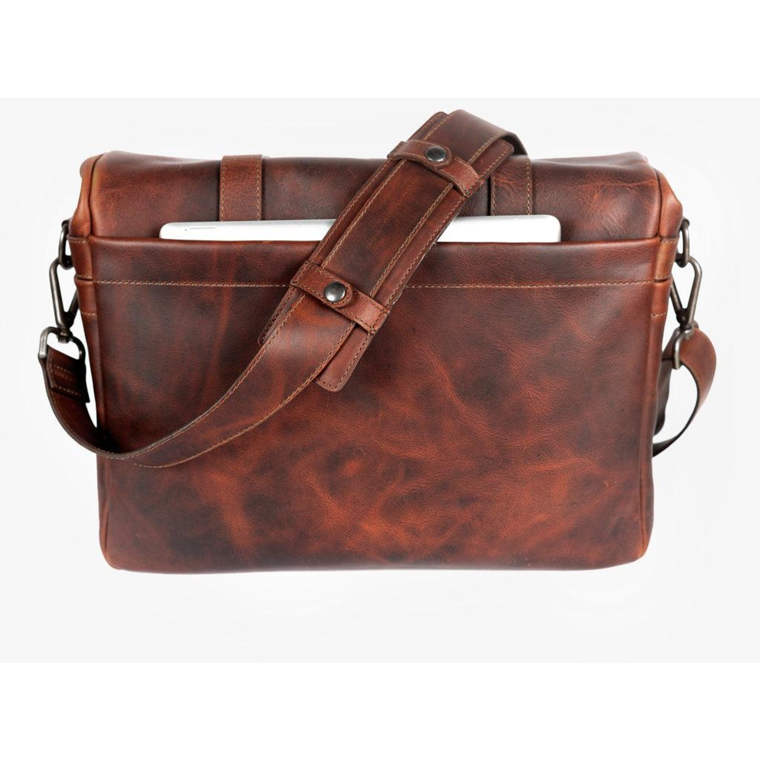 Bronkey Roma Leder Camera Bag Cognac