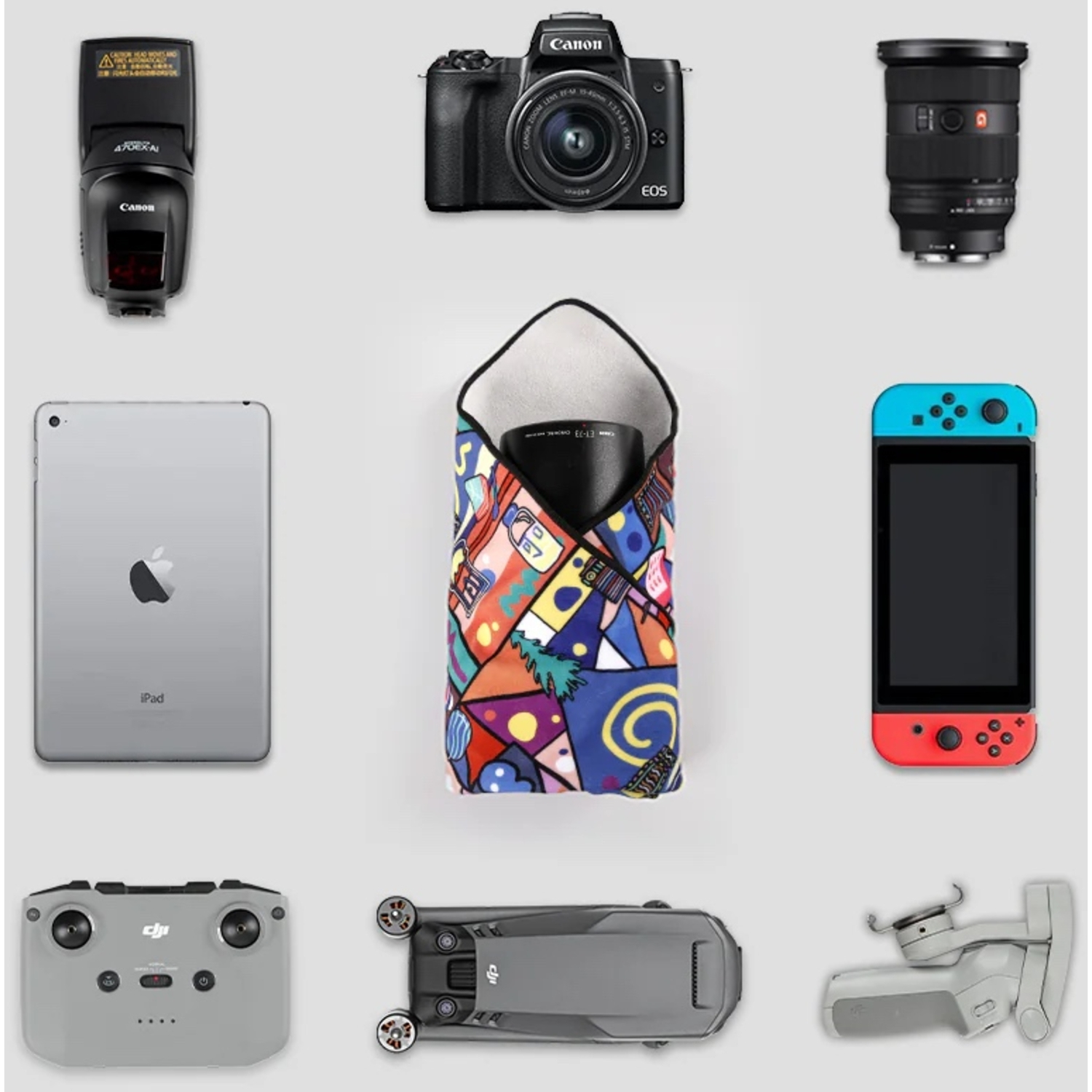 PGYTECH Einschlagtuch (Pop Collage) M