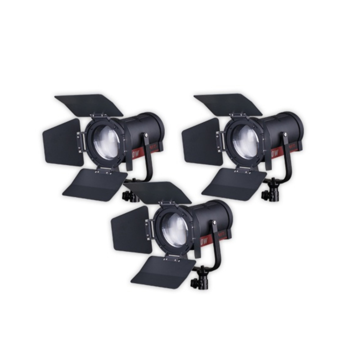 Swit 60W Bi-Color LED Spot Licht FL-C60D 3er Kit