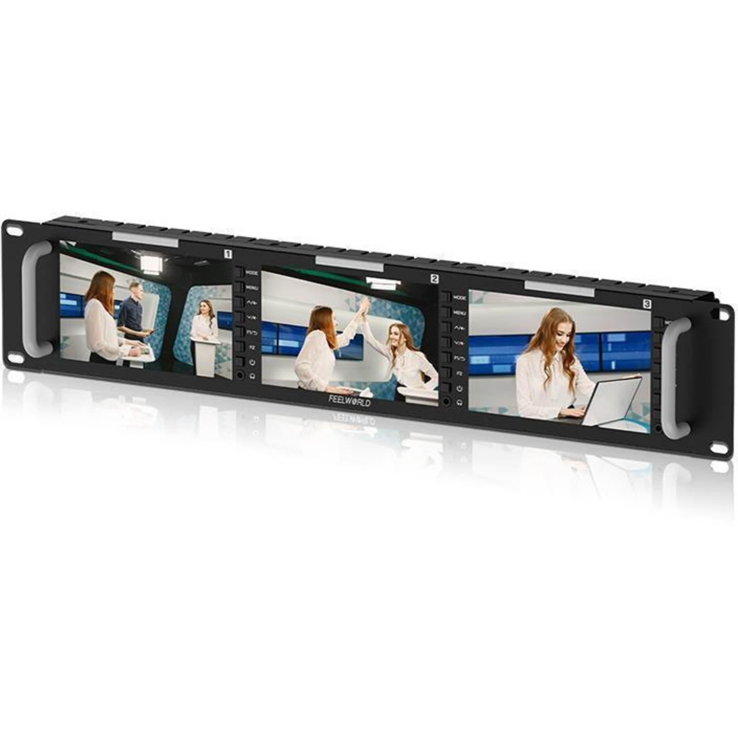 Feelworld Triple Rackmount Monitor T51 Plus