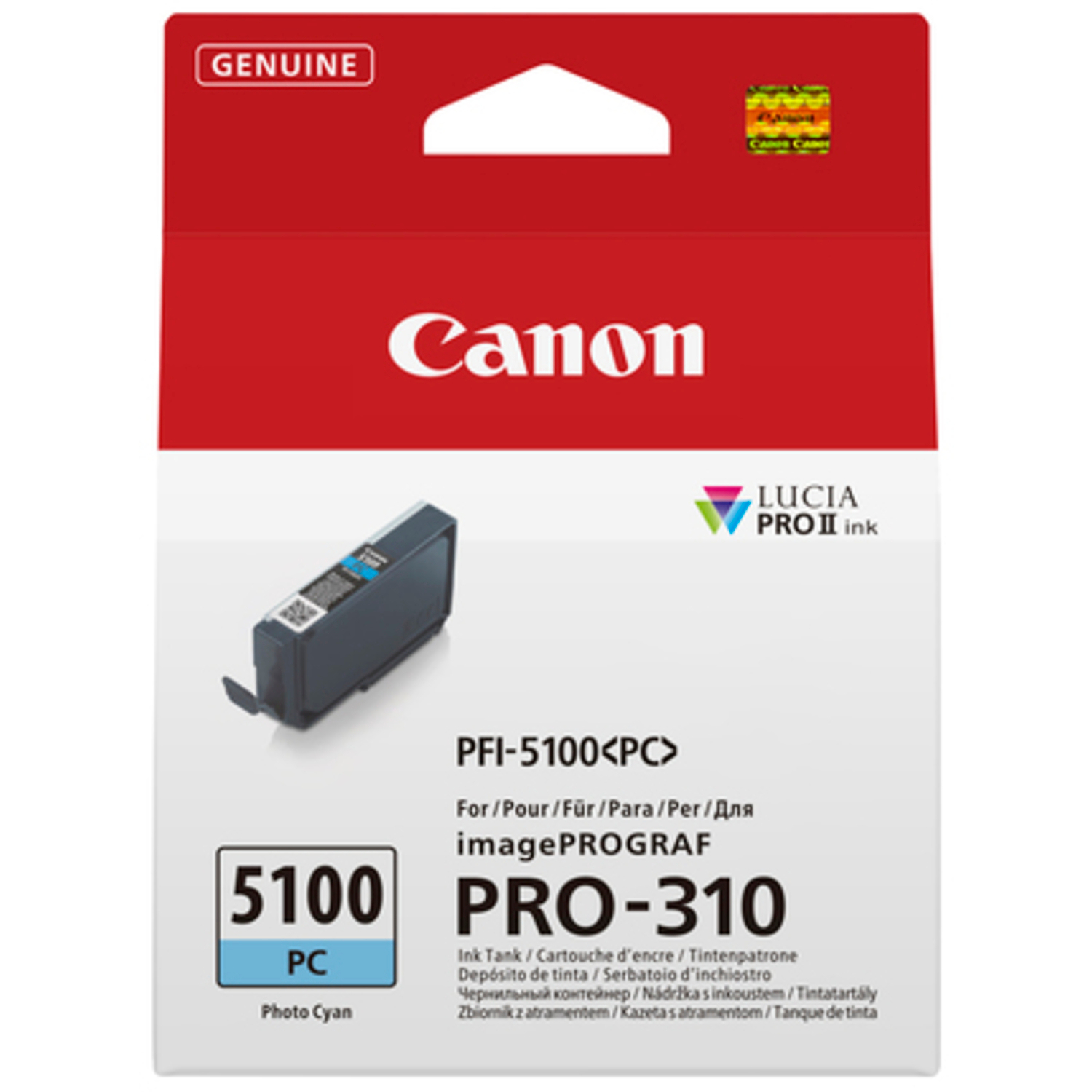 Canon Tinte PFI-5100PC photo cyan für ImagePROGRAF PRO-310
