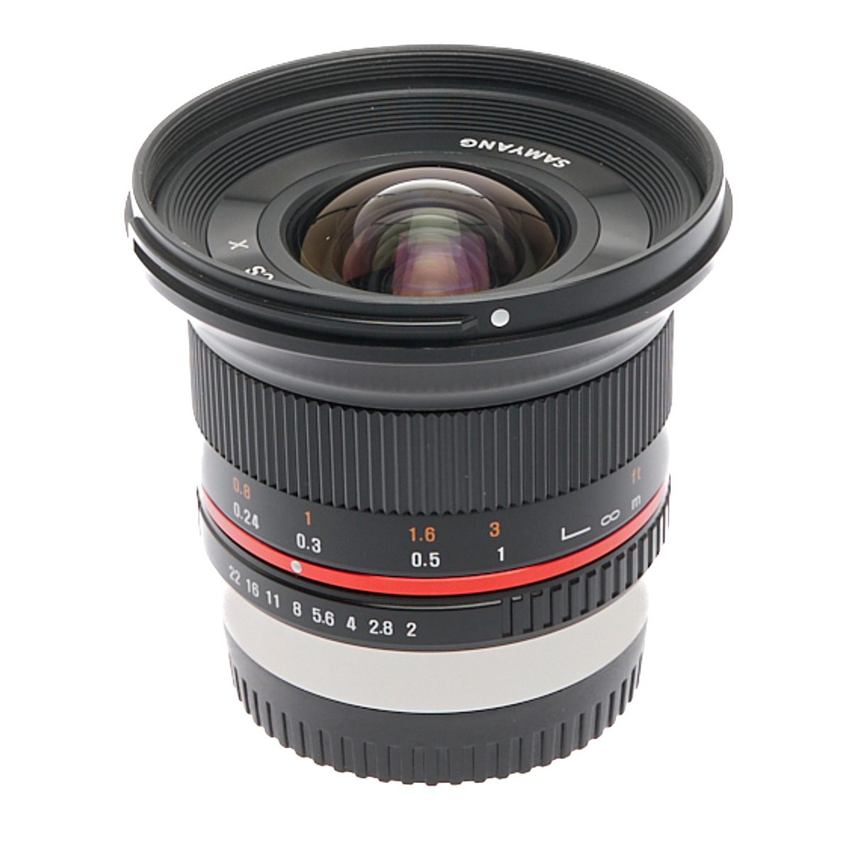 Samyang MF 12mm F2 NCS CS für Fujifilm X-Mount silber gebraucht