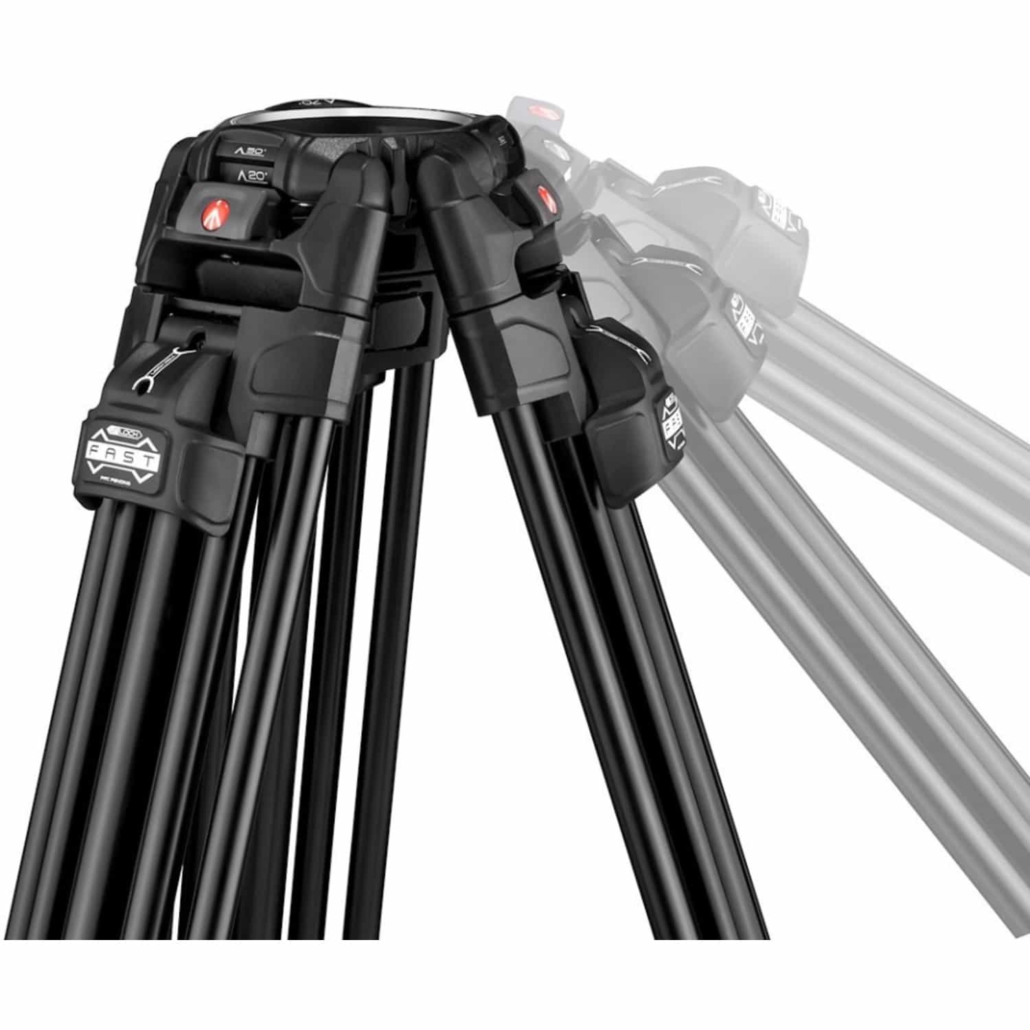 Manfrotto 645 Alu Fast Stativ mit Nitrotech 612