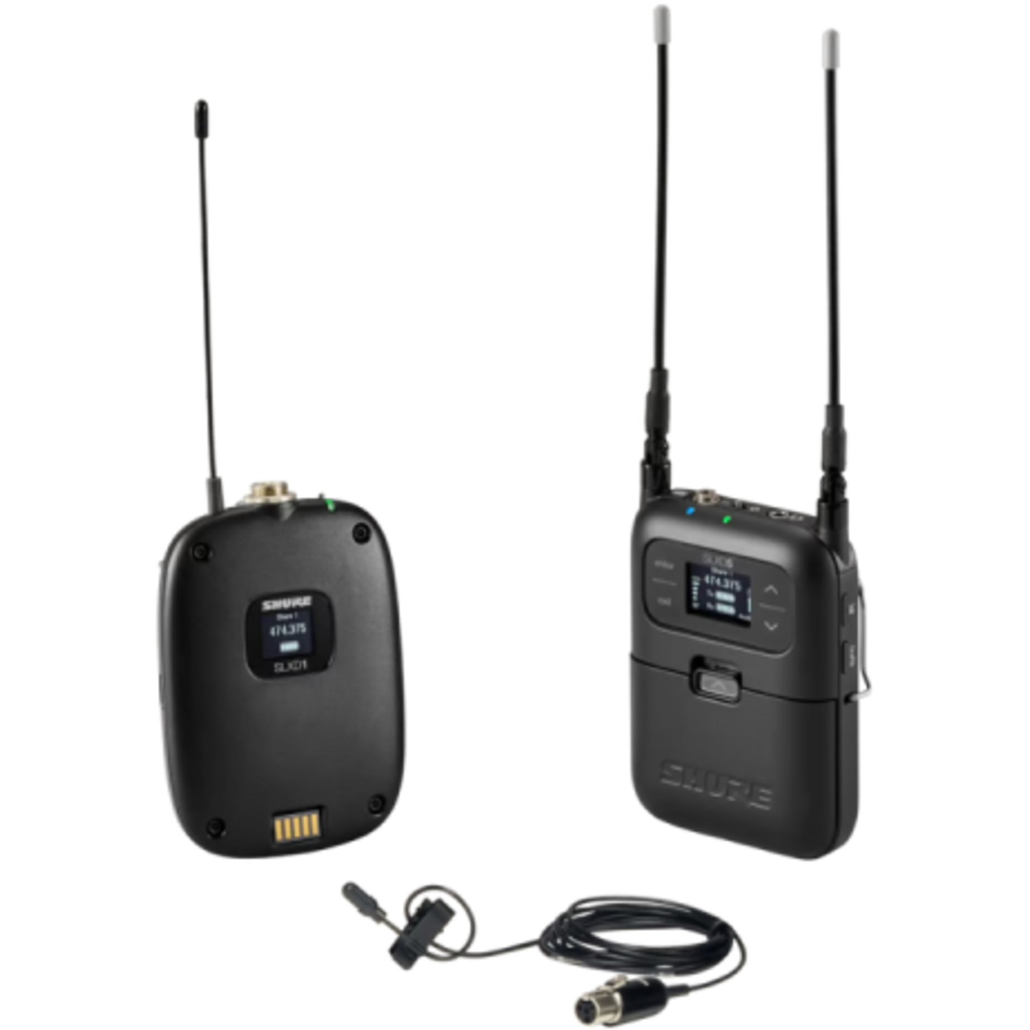 Shure SLX-D S50 Funksystem mit Lavaliermikrofon WL185