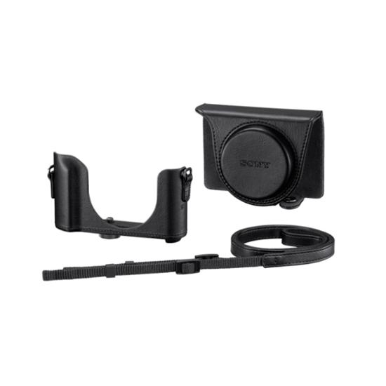 Sony Kamerataschen-Set LCJ-HWA Lederoptik schwarz