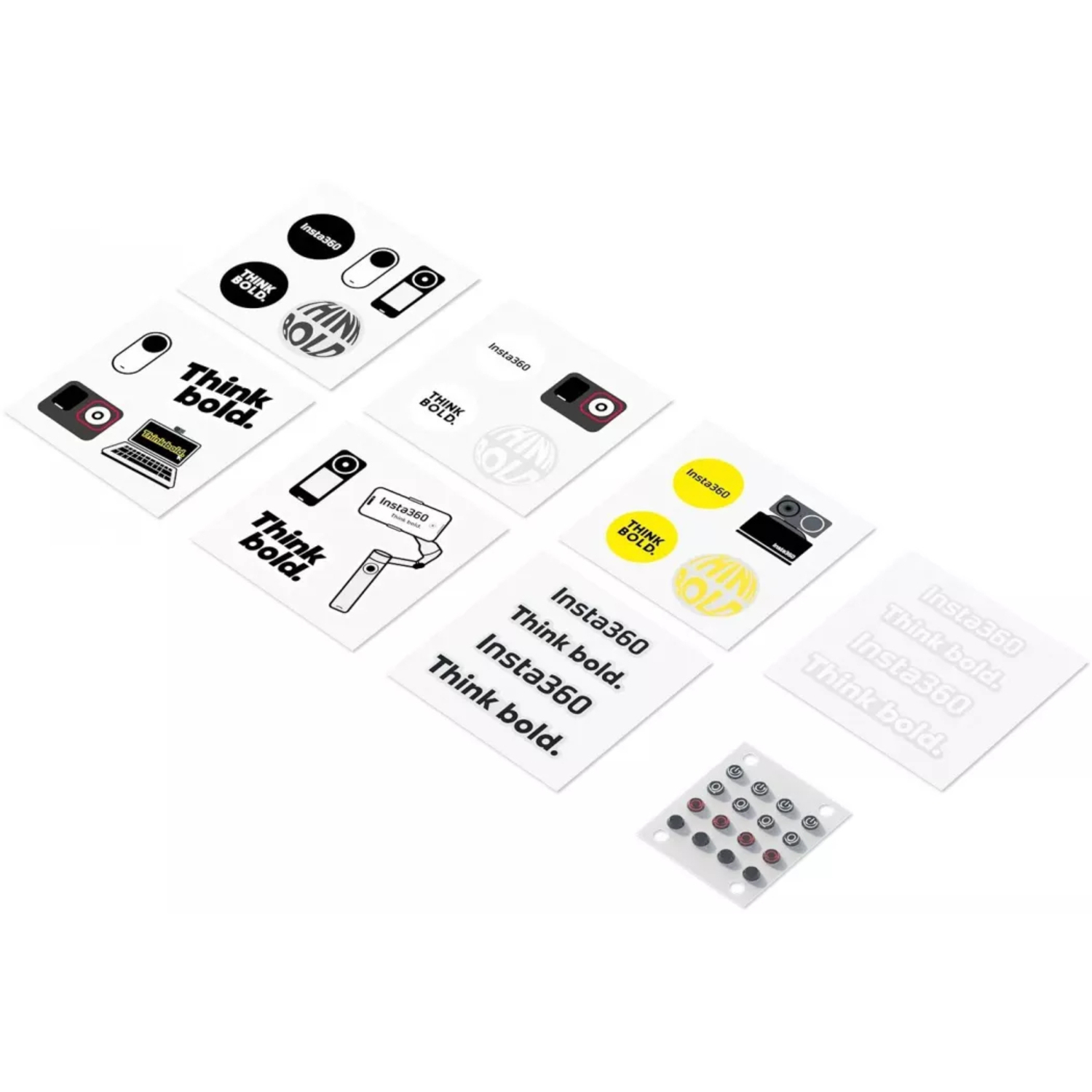 Insta360 Button Sticker Set