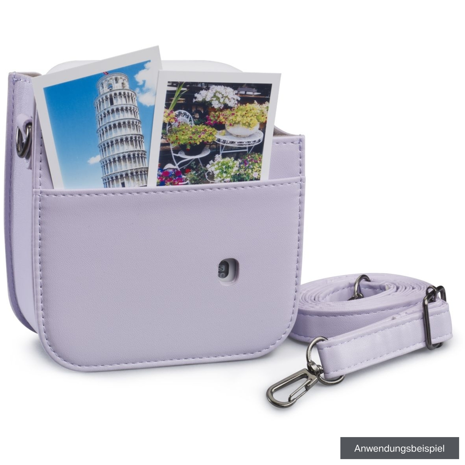 Cullmann Rio Fit 120 für Fujifilm INSTAX Mini 12 lila