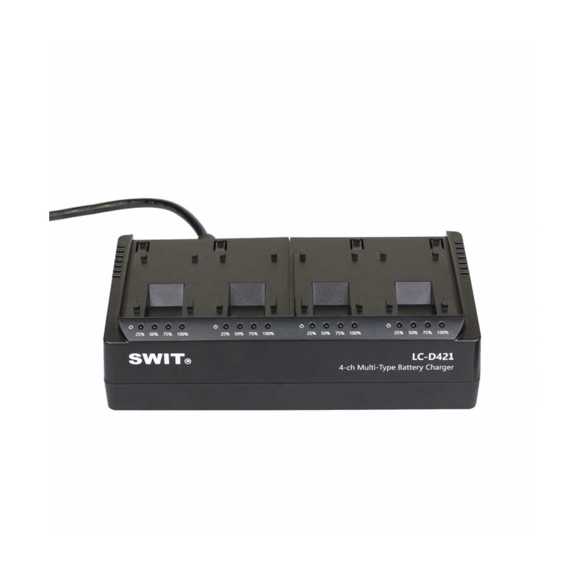 Swit 4-Kanal Multi-Typ DV-Ladegerät ohne Platten LC-D421