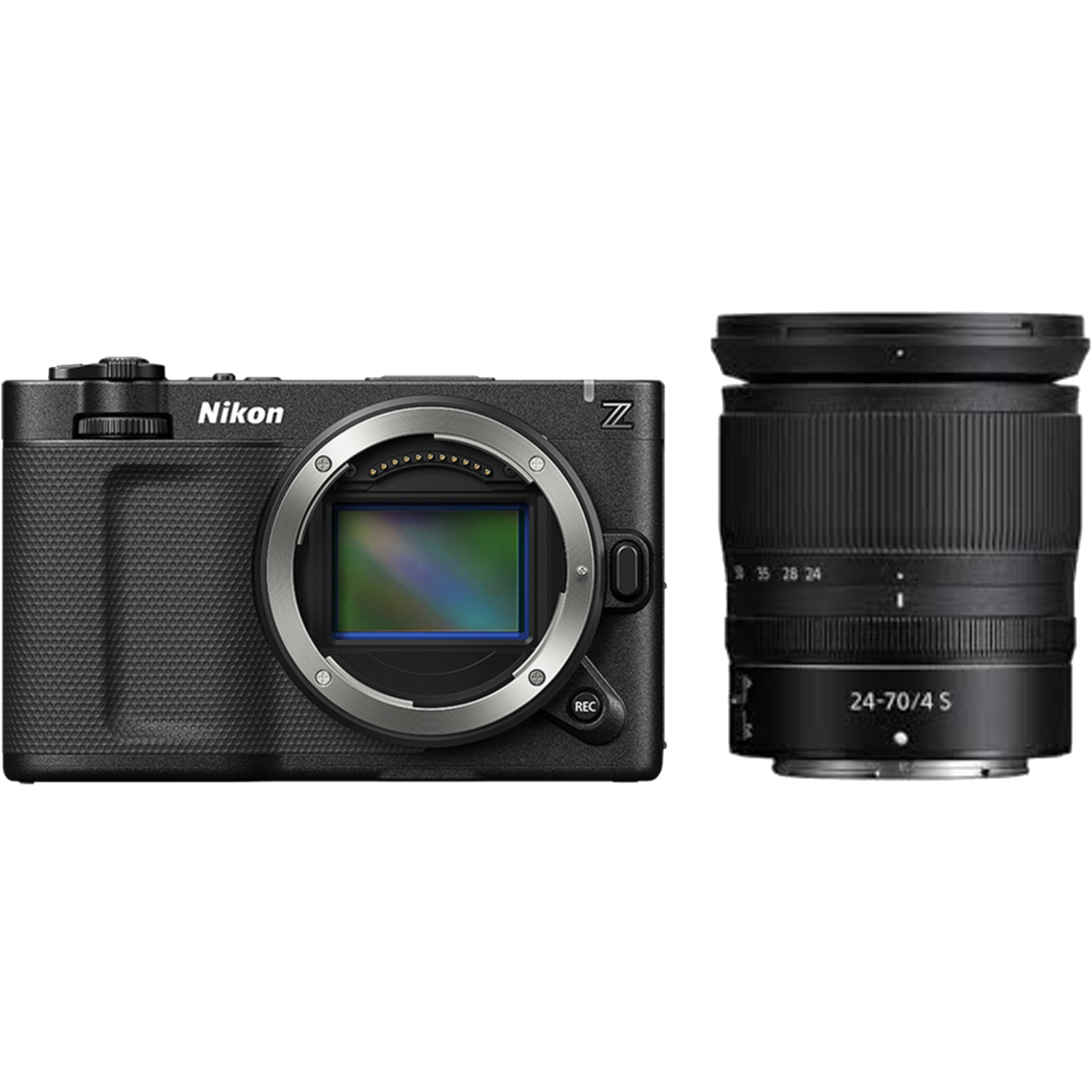 Nikon ZR mit NIKKOR Z 24–70mm F4 S