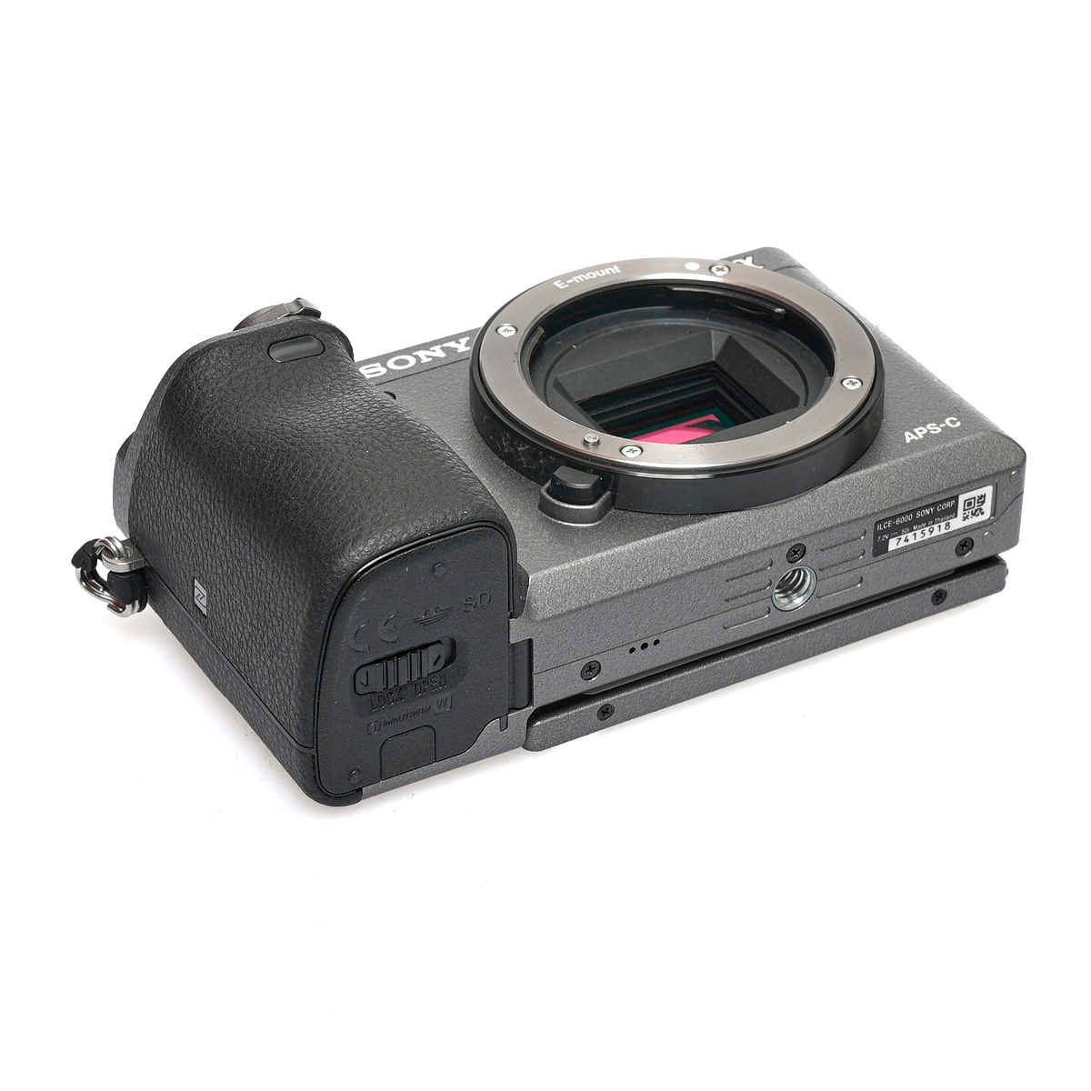 Sony Alpha 6000 graphit gebraucht