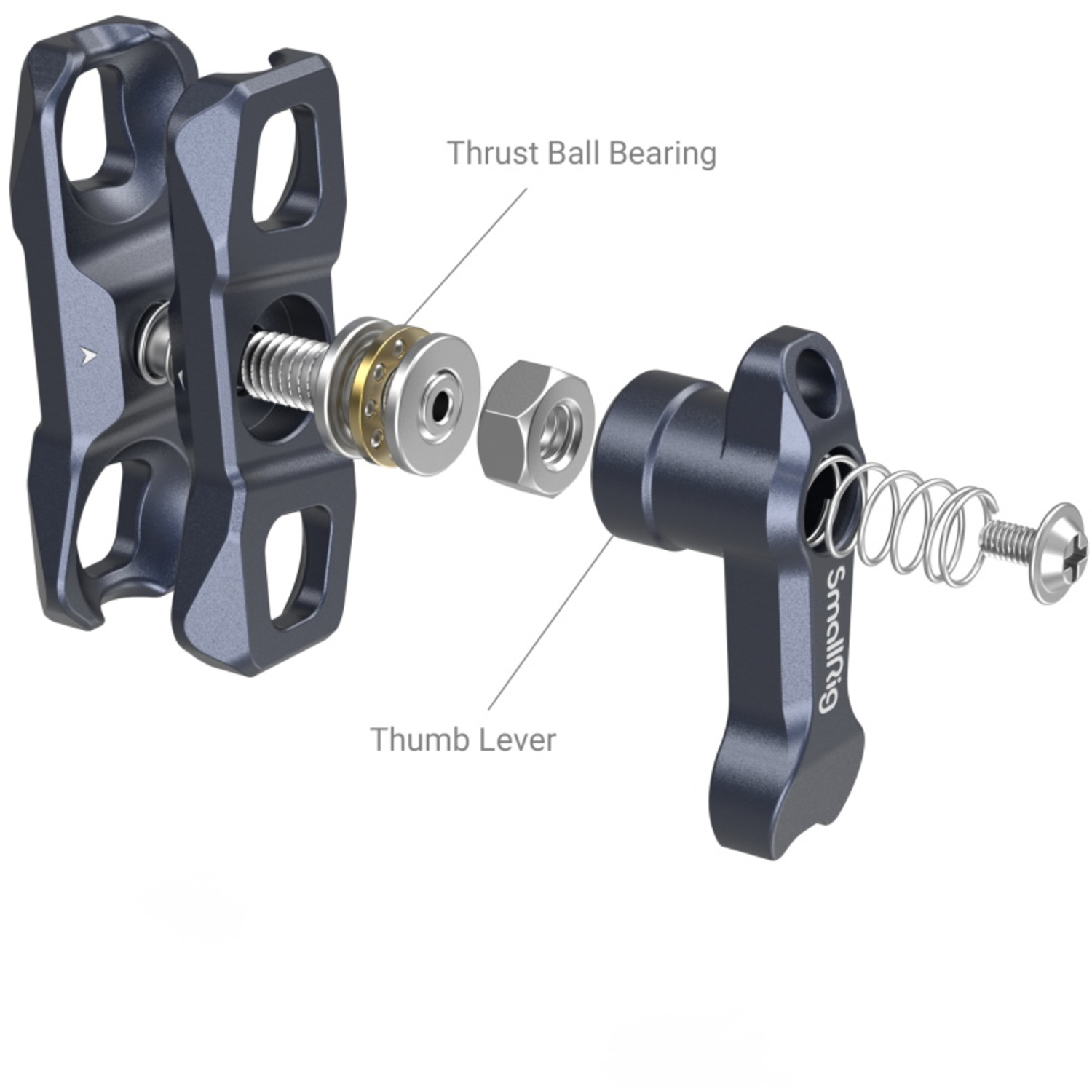 SmallRig 3874 Magic Arm mit Doppelkugelkopf