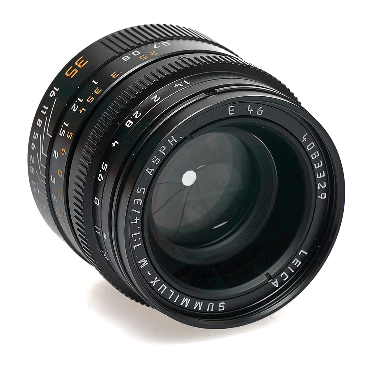 Leica Summilux-M 1.4/35 mm ASPH., schwarz eloxiert gebraucht