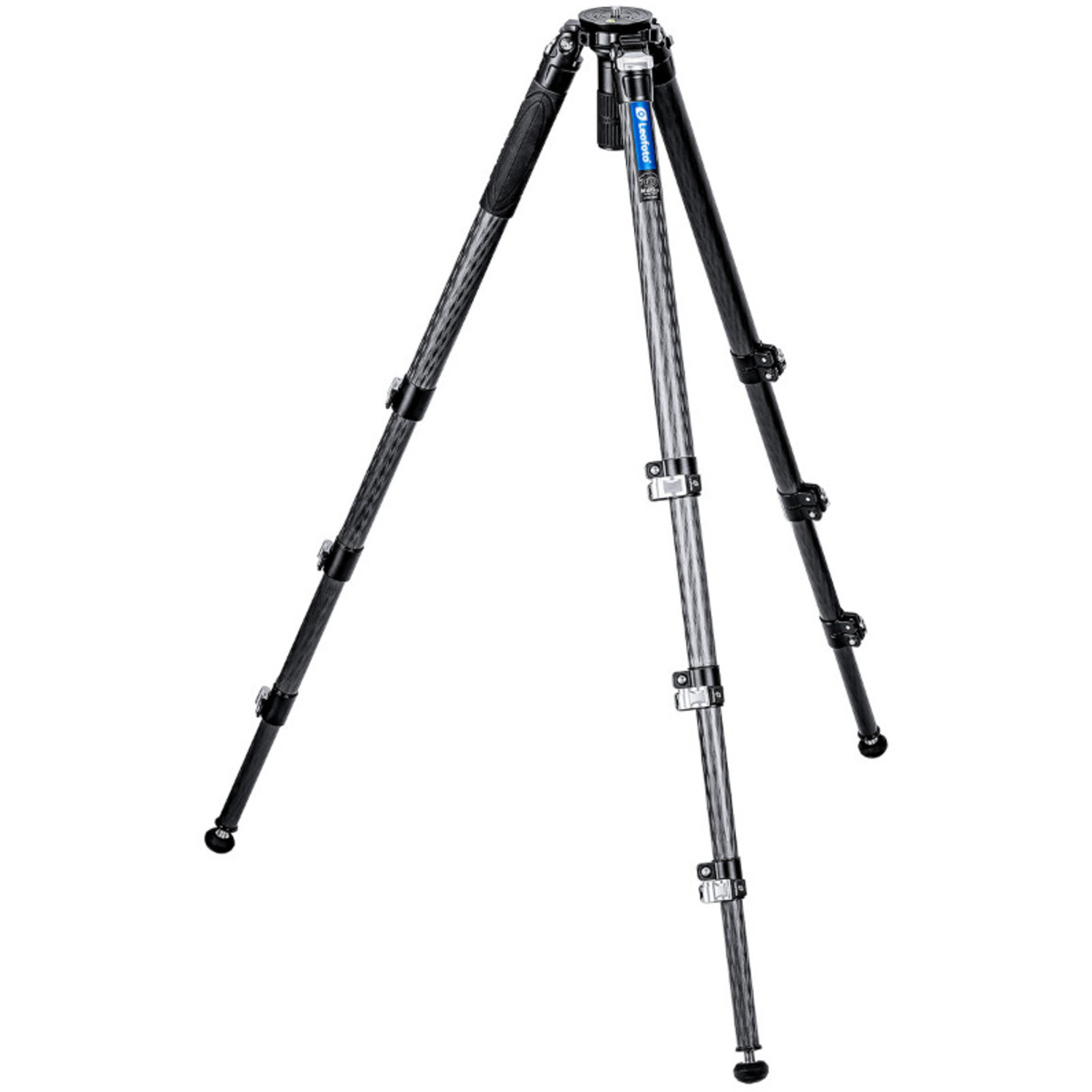 Leofoto Carbon-Dreibeinstativ LVM-324C Manba mit Nivelliereinrichtung und Videoneiger BV-10