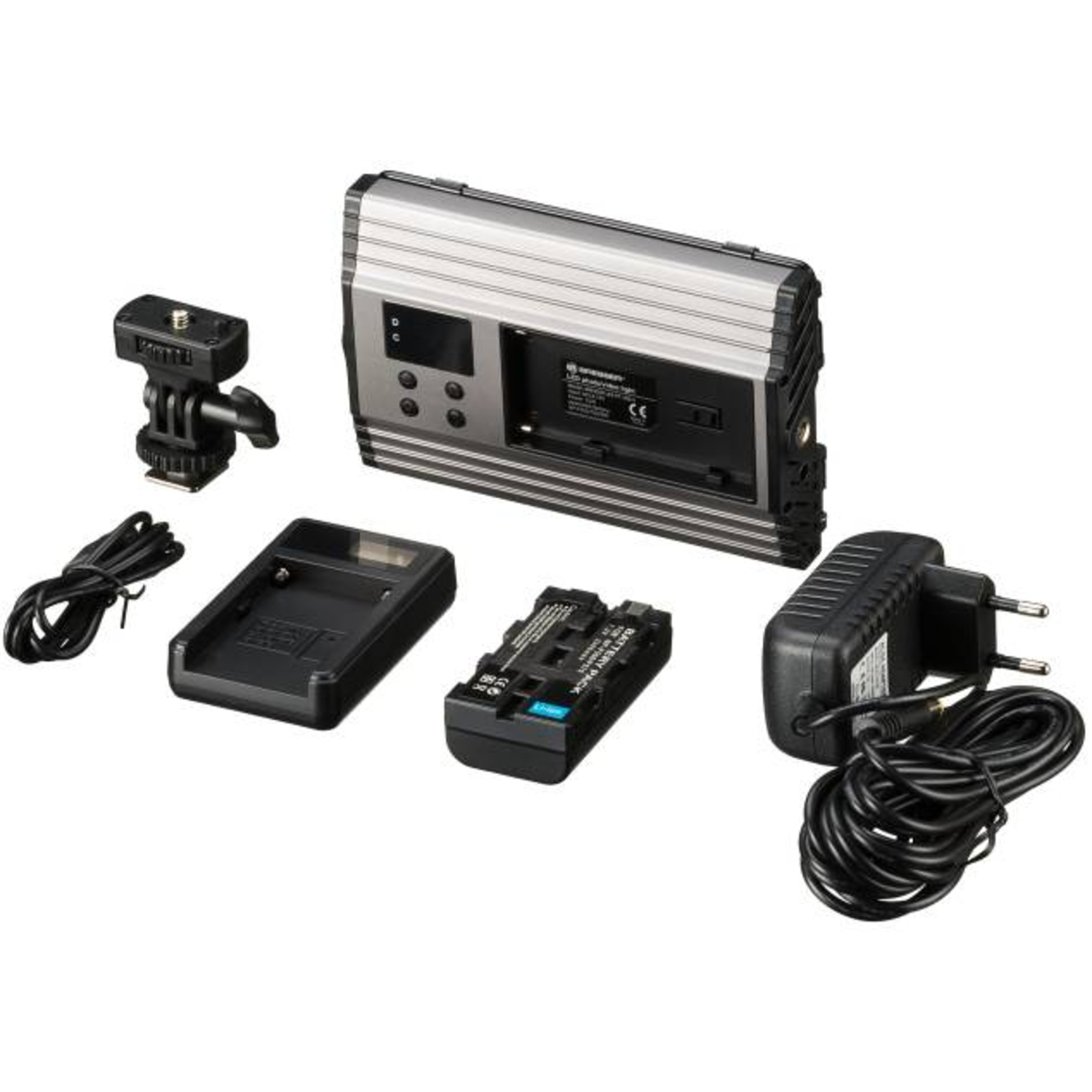 Bresser PT Pro 15B-II Bi-Color LED Videoleuchte mit Zubehör