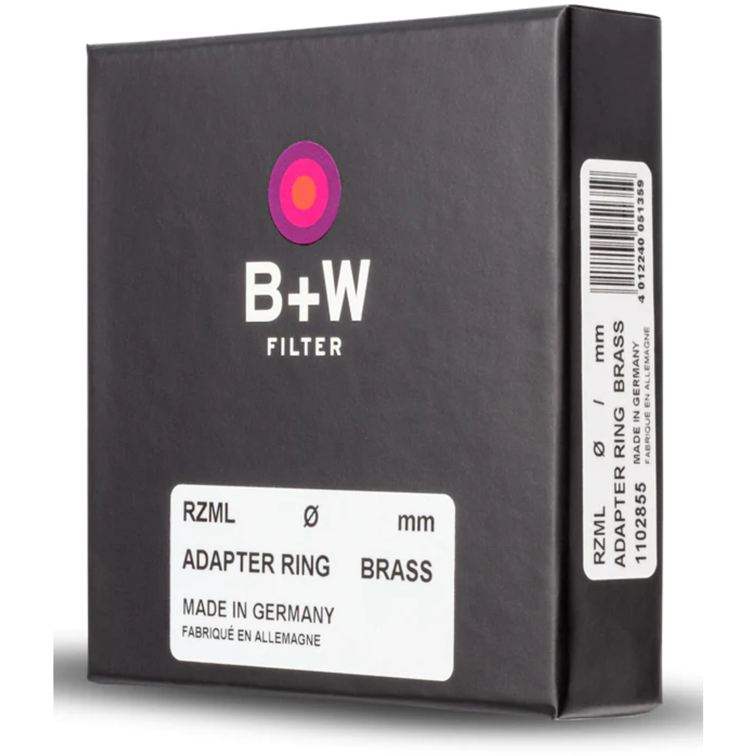 B+W 72 mm / 58 mm 1E Adapterring
