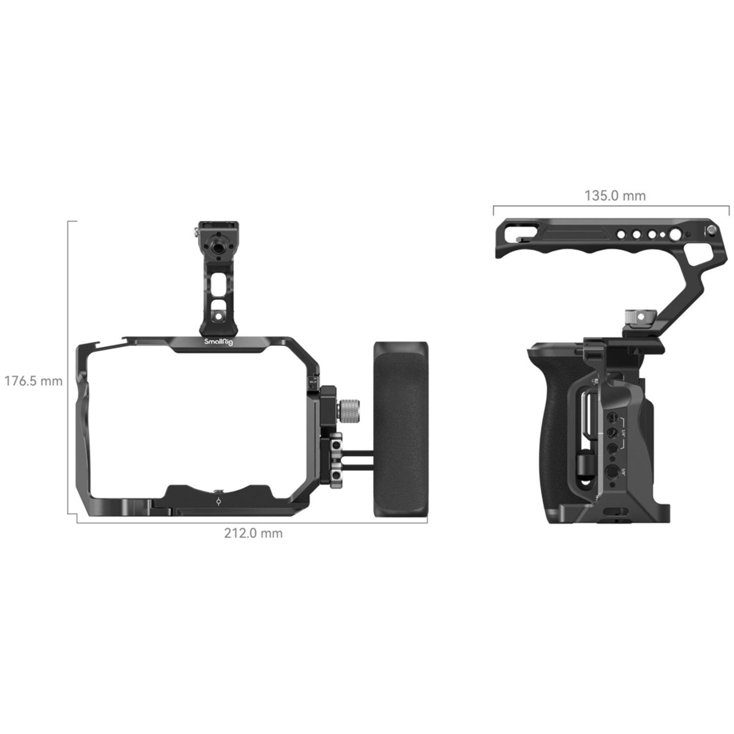 SmallRig Cage 3669C Kit für Sony Alpha 7R V, 7 IV und 7S III