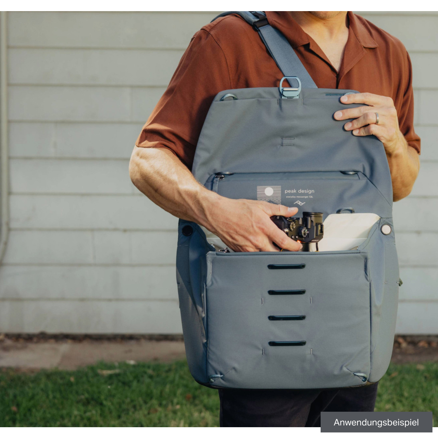 Peak Design Umhängetasche Everyday Messenger 13L Ocean