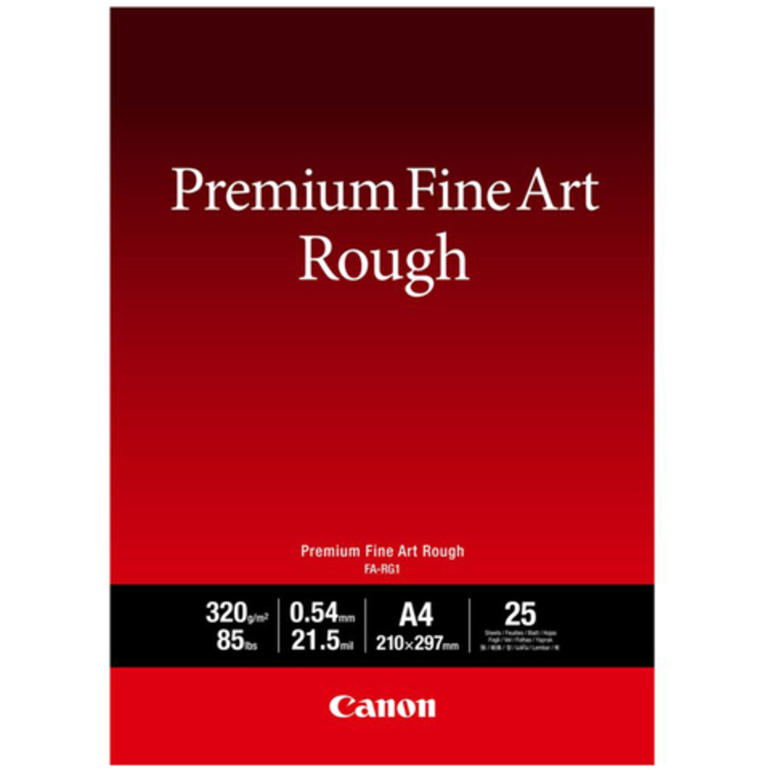 Canon FA-RG 1 Premium FineArt Rough A4 Papier 25 Blatt