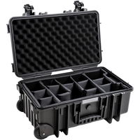B&W Cases Hartschalenkoffer 6600 mit Divider schwarz