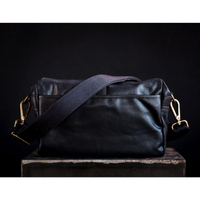 Bronkey Paris Camera Bag Waxed Canvas Black