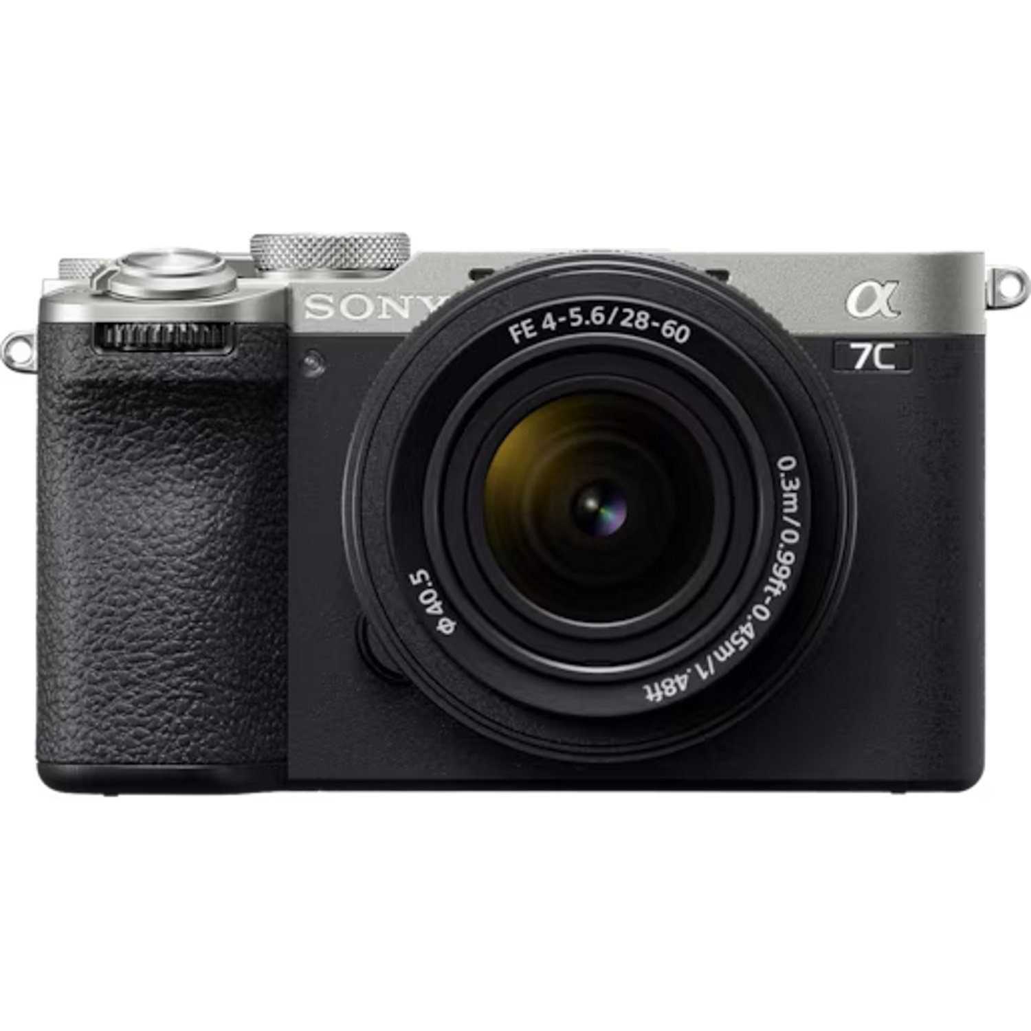 Sony Alpha 7C II silber mit FE 28-60mm F4-5.6