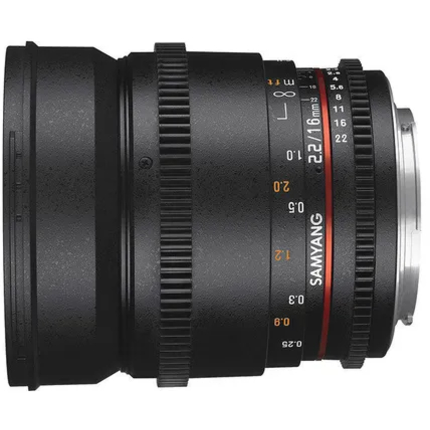 Samyang 16mm T2.2 VDSLR ED AS UMC CS II FT
