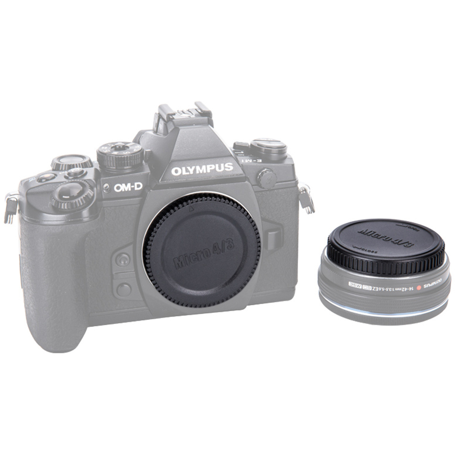 B.I.G. Gehäuse-/Objektivrückdeckel Set MFT